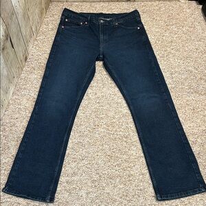 Levi's Dark Blue Bootcut Jeans
